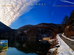 VAL NOCI - Paesaggio invernale sul lago - Lake winter landscape 1218