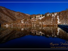 lago del brugneto - paesaggio invernale - ph enrico pelos